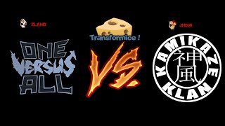 transformiceX1 TRIBO 1VSALL VS SQUAD KAMIKAZE [upl. by Azerila]