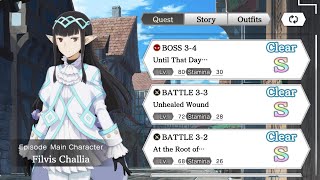 DanMachi  MEMORIA FREESE Filvis Challia Character Quests [upl. by Nipha]