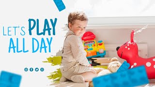 Lets Play All Day  Baby Fun Time zozo baby vlog [upl. by Steere]