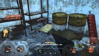 Fallout 4 quest QUARTERMASTERY recover the reflex capacitor at greater mass blood clinic [upl. by Elraet]