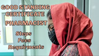 How to Apply for Good Standing Certificate For PharmacistFeesRequirmentsRJ Vibes [upl. by Leftwich614]