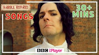 Horrible Histories Song Compilation in HISTORICAL ORDER  CBBC  30 MINS [upl. by Inman]