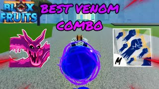 ☠️Best Venom ONESHOT Combo Blox Fruits [upl. by Roger]