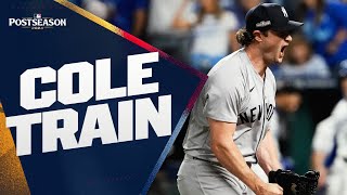 GERRIT COLE with a DOMINANT performance in ALDS Game 4 for the Yankees 😤 [upl. by Htebizile]