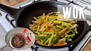 WOK mit Rindfleisch und Gemüse sehr einfach und schnell zu Hause zu kochen Wok gerichte [upl. by Ahserb72]