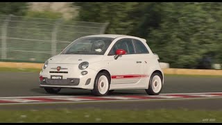 Gran Turismo 7  09 Abarth 500  Lake Maggiore circuit [upl. by Assilanna367]