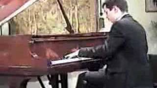 Mendelssohn Liszt Horowitz Wedding March Sean Bennett piano [upl. by Corin]