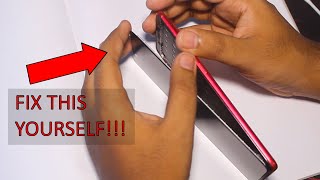 How to Glue Smartphone SCREEN that Fell off back on Frame EASY FIX [upl. by Wini205]