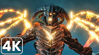 BALROG Boss Fight Scene 4K 60FPS Lord of The Rings Shadow of War [upl. by Duile]