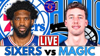 Philadelphia 76ers vs Orlando Magic Live Stream PlayByPlay Scoreboard amp Reaction [upl. by Aneloj713]