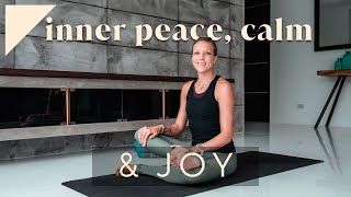 Yin Yoga for Inner Peace Calm and Joy [upl. by Acirt]