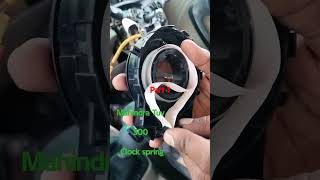 Mahindra Tuv Clock Spring Repair Horn Problem Solve short video viral  Part 1 👈👈👈 [upl. by Sivrep556]