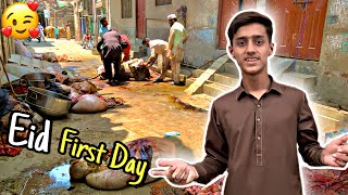 1st day Eid ul Adha 🥰  Abdullah Abubakar vlog [upl. by Norri]