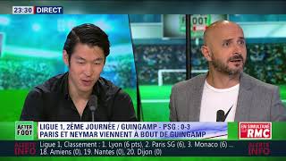 After Foot du dimanche 1308 – Partie 23  Débrief de GuingampPSG 03 [upl. by Elmina921]