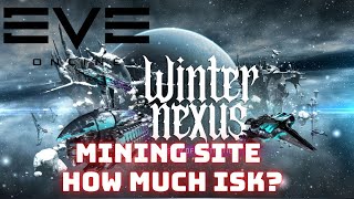 Eve Online  Winter Nexus mining sites worth it [upl. by Nathalie]