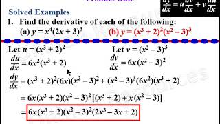 Product Rule for Differentiation [upl. by Edvard]