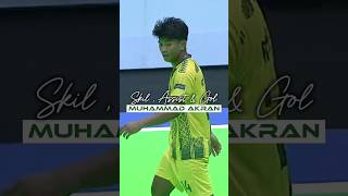 SKIL ASSIST amp GOL MUHAMMAD AKRAN 🤩🔥🔥 futsal futsaldunia futsalworld timnas [upl. by Aan]