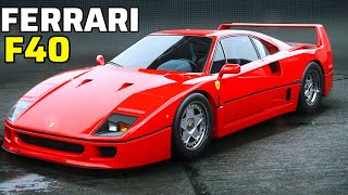 NFS Unbound Ferrari F40 S Class Build Engine [upl. by Enniroc]