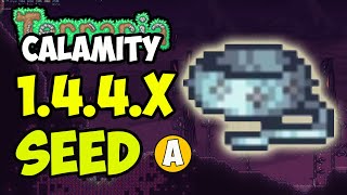 Terraria Calamity Mod how to get TUNDRA LEASH NEW SEED for 1449 2024 [upl. by Laicram]