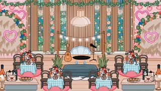 Toca Life World  NEW FREE GIFT INSPIRED ROMANTIC VALENTINE RESTAURANT💖  TOCA BOCA [upl. by Ahsinut374]