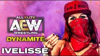 AEW Getting to Know Wrestler Ivelisse Interview With Dj Delz [upl. by Aerdnad]