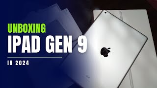 Unboxing ipad 9th generation in 2024  TheVibrantVault  Unboxing ipad [upl. by Ocker]