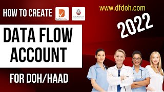 How to Create Dataflow Account for DOH in 2022  dataflow data flow UIN DOH HAAD license [upl. by Hirsch516]