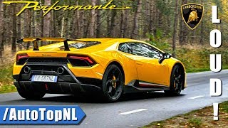 Lamborghini Huracan Performante LOOKS SOUND amp DRIVE by AutoTopNL [upl. by Saref]