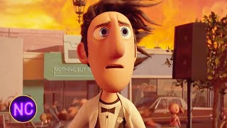 Food Tornado  Cloudy With A Chance Of Meatballs 2009  Now Comedy [upl. by Nomaid588]