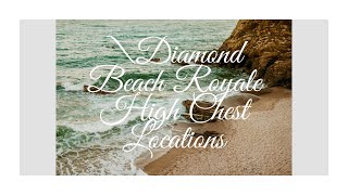 ✨Royale High Diamond Beach Chest Locations✨ [upl. by Vitus]