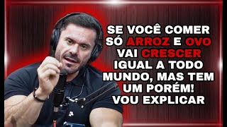 GANHAR MASSA MUSCULAR SÓ COM ARROZ E OVO  36 [upl. by Marcelo998]