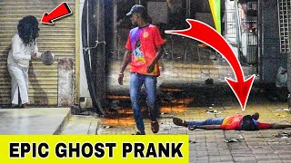 Scary Ghost Prank in India  Prank Gone Wrong  Part 13  Prakash Peswani Prank [upl. by Zenia306]