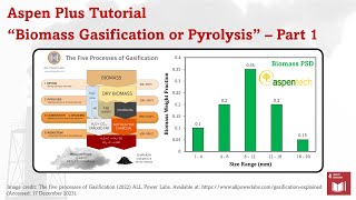 Aspen Plus  Lignocellulosic Biomass Gasification Part 1 [upl. by Sherrard383]