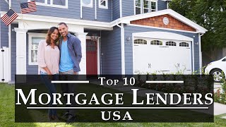 Best Mortgage Loan USA  🇺🇸 Top 10 Mortgage Lenders United States  How do I get a Home Loan [upl. by Paulsen]