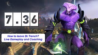 🔴How to leave 2k Trench  Carry and Mid  SEA  DOTA 2 INDIA  ENGHINDI  736b 🚀 [upl. by Kurtzig]