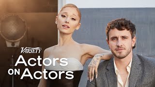 Ariana Grande amp Paul Mescal  Actors on Actors [upl. by Maisel]