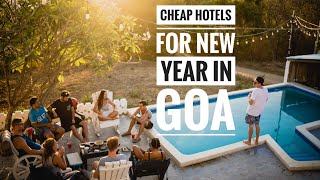 Cheap Hotels And Hostel For Goa New Year 2021  Best Deals For New Party In Goa [upl. by Anec]