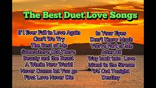 The Best Duet Love Songs Collection [upl. by Bridge914]