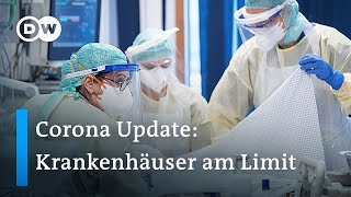 Corona Update Höchstwerte an Infektionen und Todesfällen  DW Nachrichten [upl. by Ellerey]