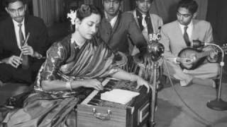 Geeta Dutt More ghar shyam ghata Film  Amar Kirtan 1954 [upl. by Llewon615]