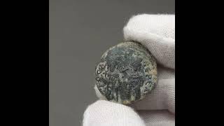 602610 Byzantine Empire Follis Phocas and Leontia 40 Nummi byzantineempire archaeology [upl. by Egoreg269]