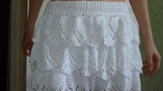 Faldas y vestidos tejidos a crochet para dama [upl. by Jerrie]