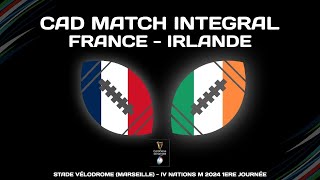 France  Irlande  VI Nations 2024 M  Commentaires AD  Replay 02022024 [upl. by Tabber544]