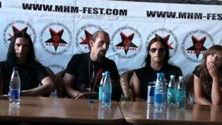 Press conference Gorgoroth  MHM fest 2008 vol 2 [upl. by Ikir]