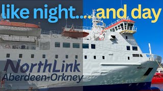 How Different the Northlink is After Dark My Return Voyage from Aberdeen to Kirkwall Orkney [upl. by Ettennil550]