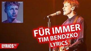 Für immer LYRICS  Tim Bendzko  Lyric amp Songtext  Album Filter [upl. by Malkin]