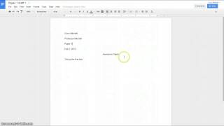 Using Google Docs and Turnitin [upl. by Arnulfo]