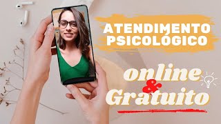 Atendimento Psicólogo Gratuito e Online 6 DICAS [upl. by Neilla]