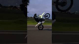 Stark Varg wheelies [upl. by Sanfo]