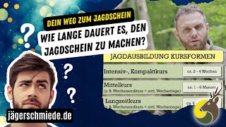 Wie lange dauert es den Jagdschein zu machen 🔎 Details zur Jagdausbildung [upl. by Ibmab725]